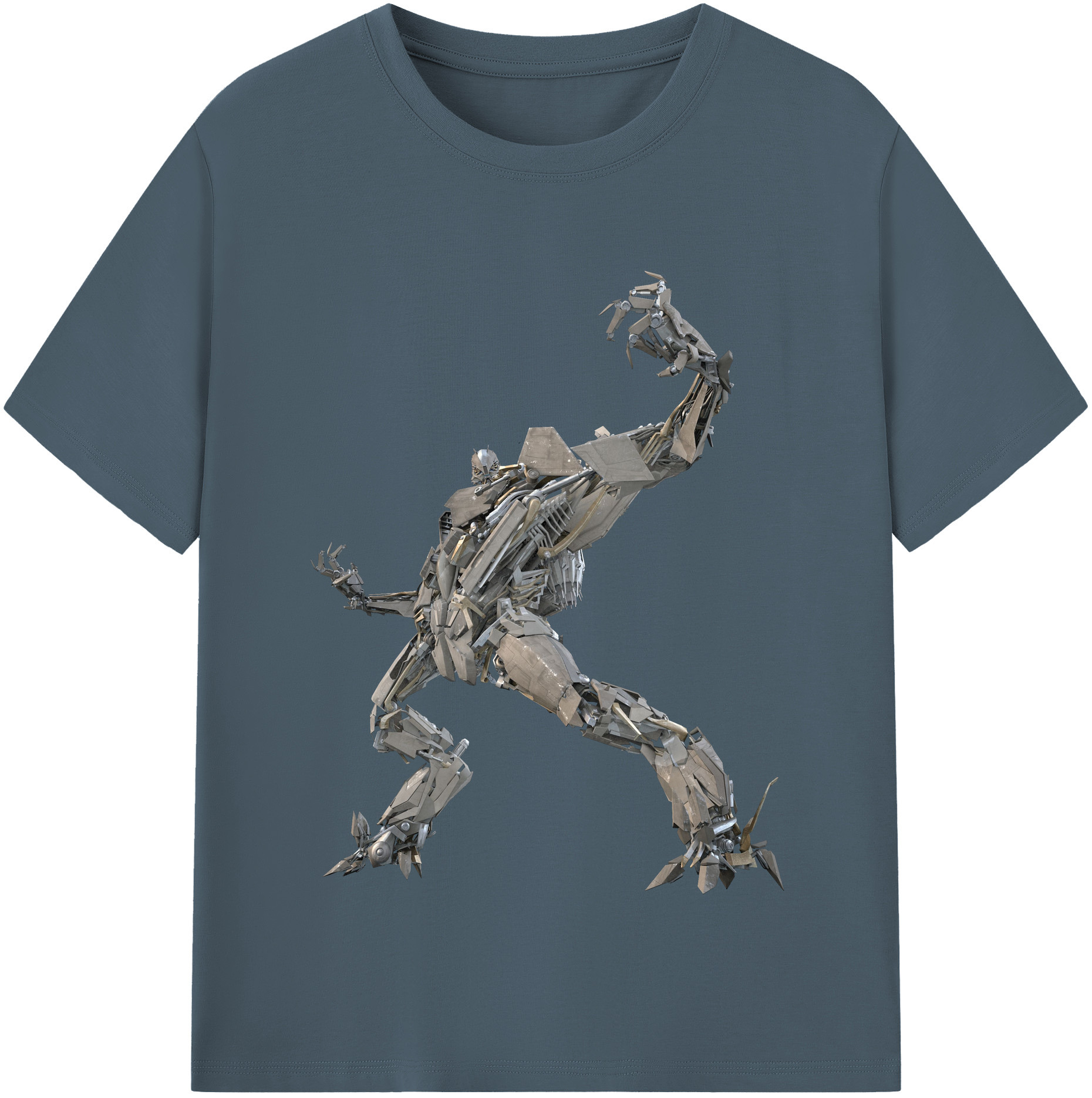 （画像用）  綿100％半袖Tシャツ（フロントプリント）